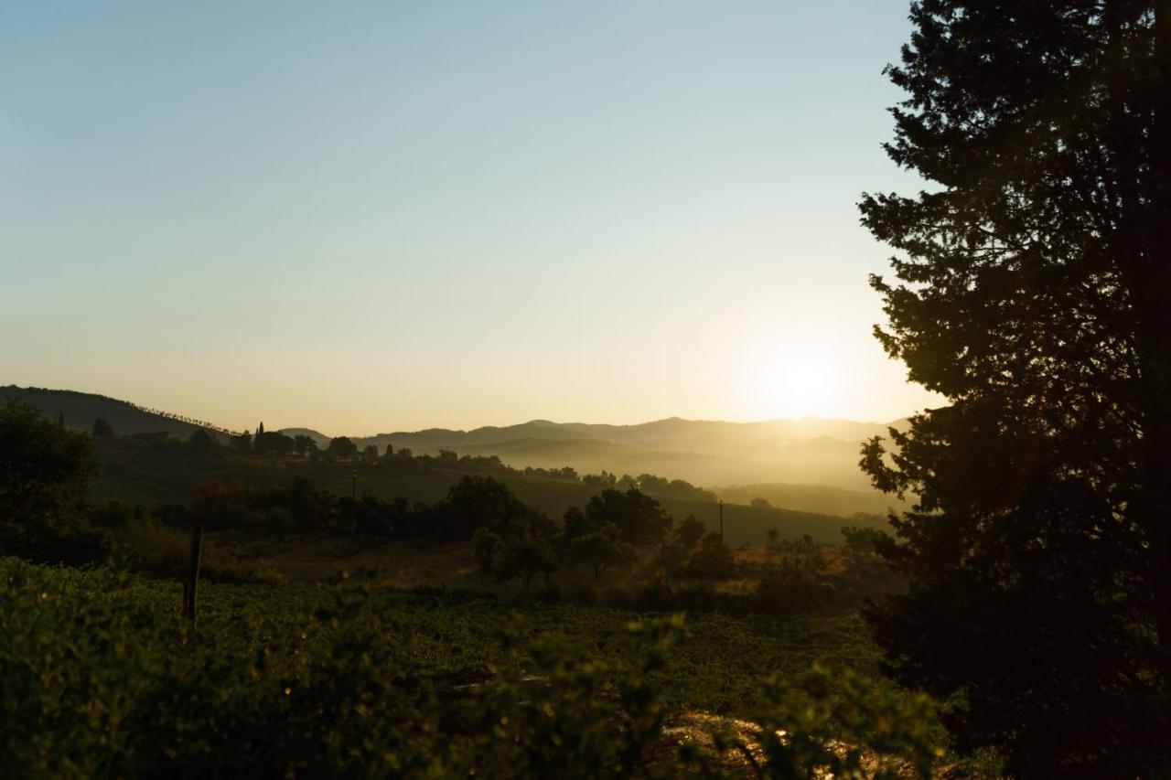 Celle Di Lecchi Nel Chianti Villa San Sano Kültér fotó