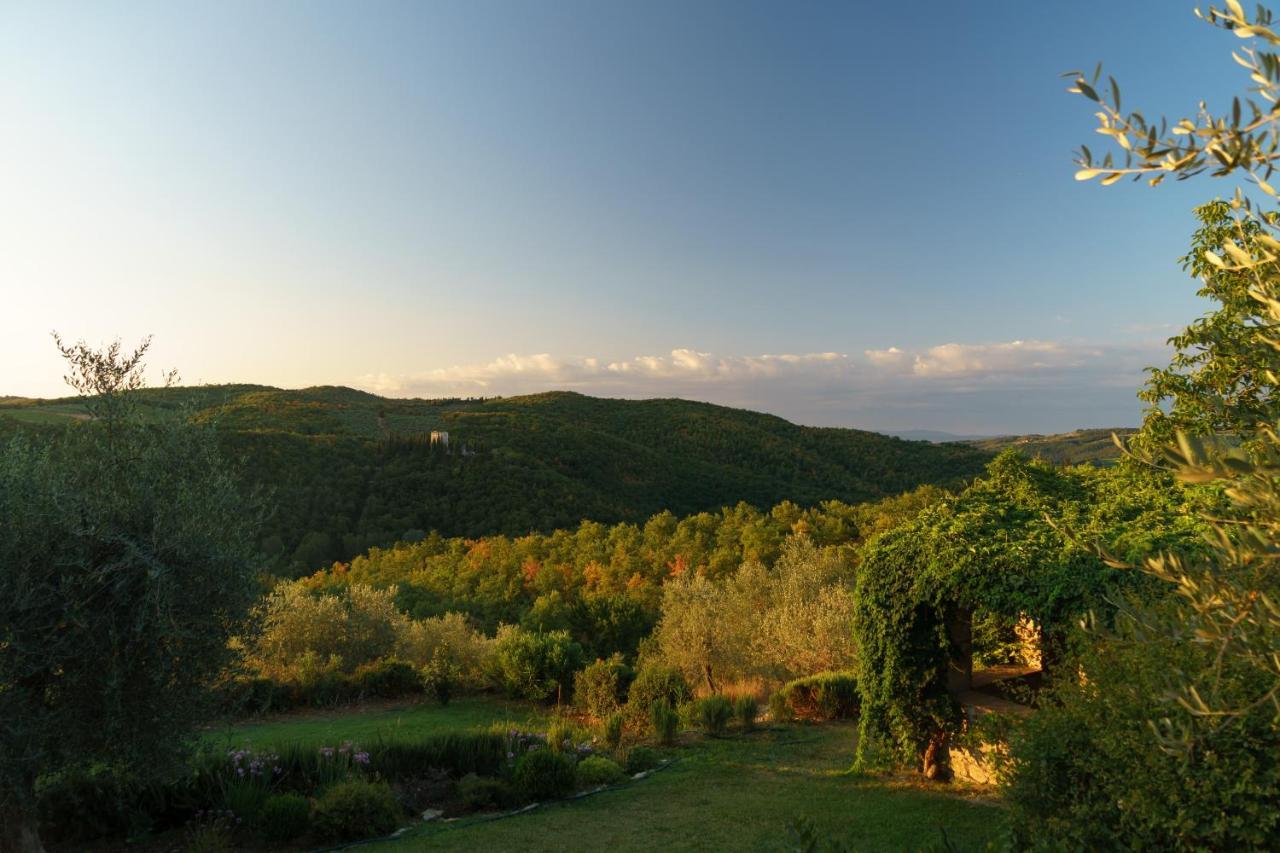 Celle Di Lecchi Nel Chianti Villa San Sano Kültér fotó