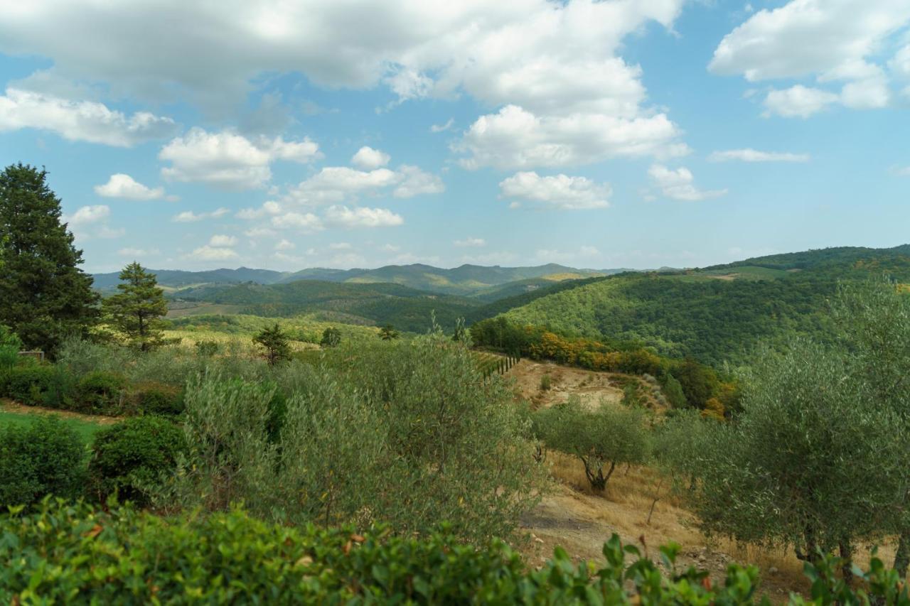 Celle Di Lecchi Nel Chianti Villa San Sano Kültér fotó