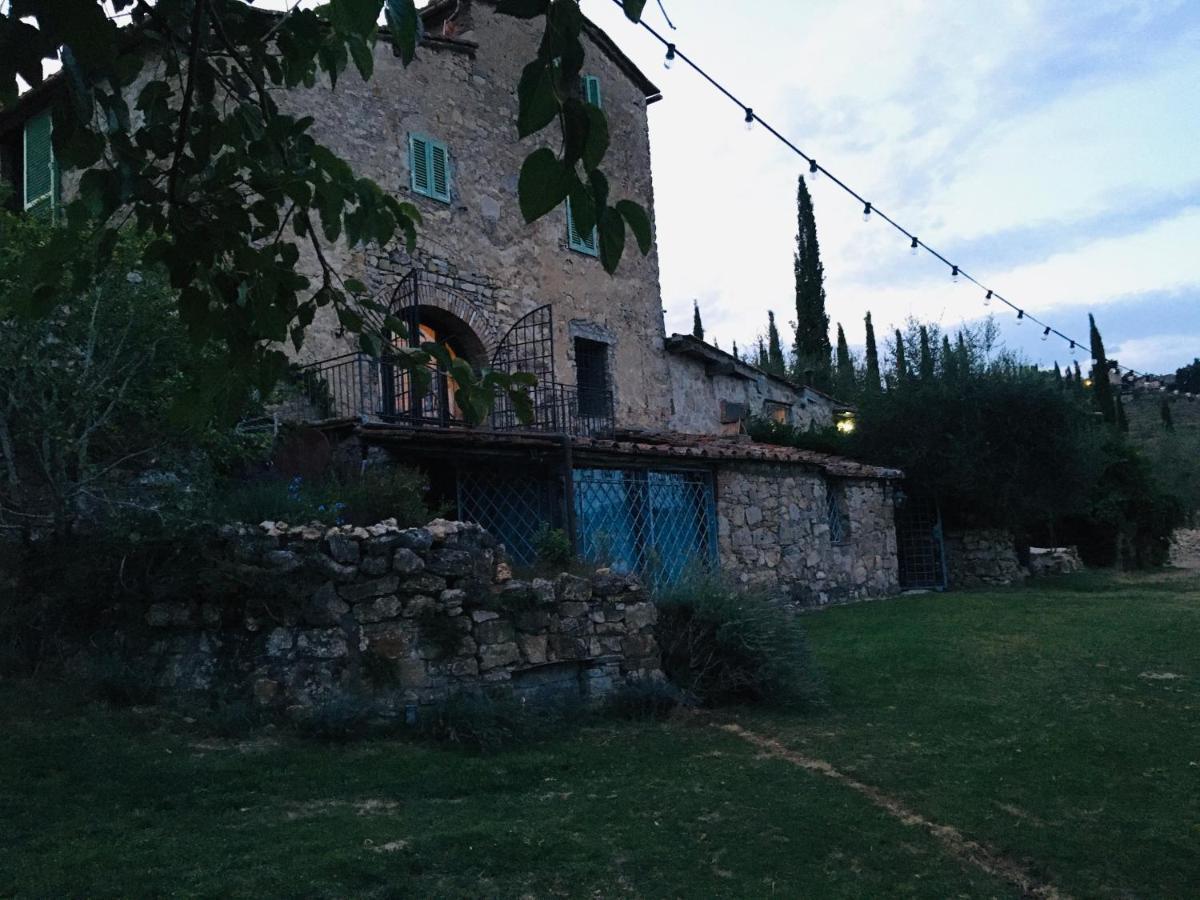 Celle Di Lecchi Nel Chianti Villa San Sano Kültér fotó