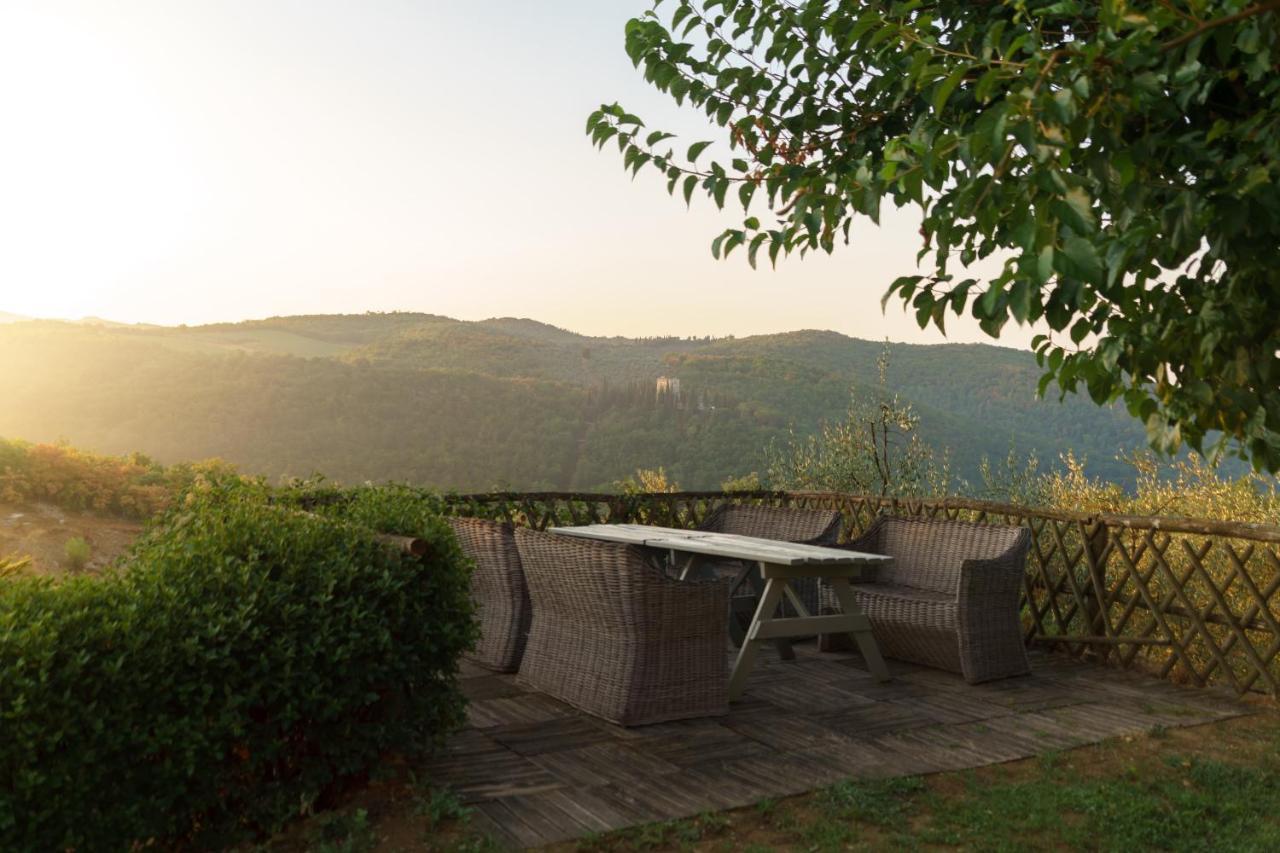 Celle Di Lecchi Nel Chianti Villa San Sano Kültér fotó