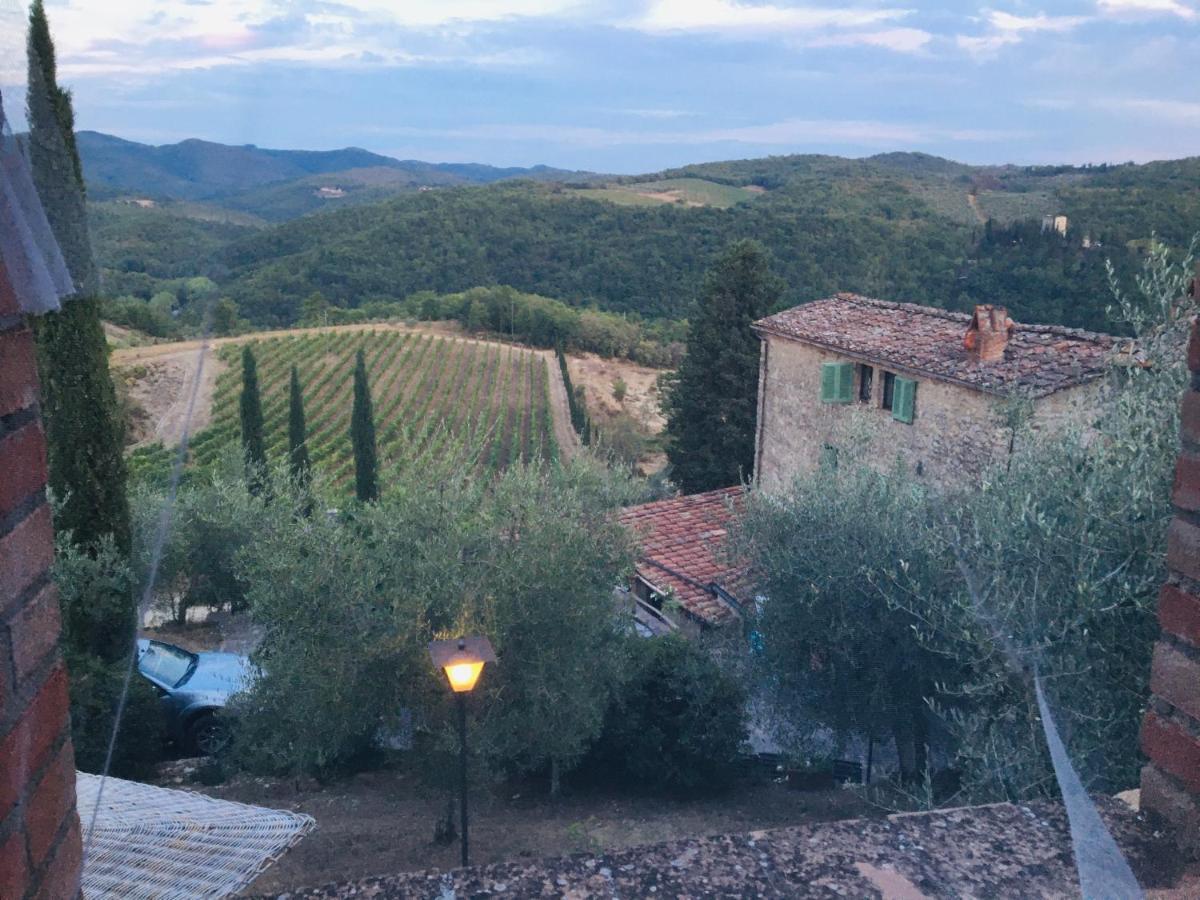 Celle Di Lecchi Nel Chianti Villa San Sano Kültér fotó