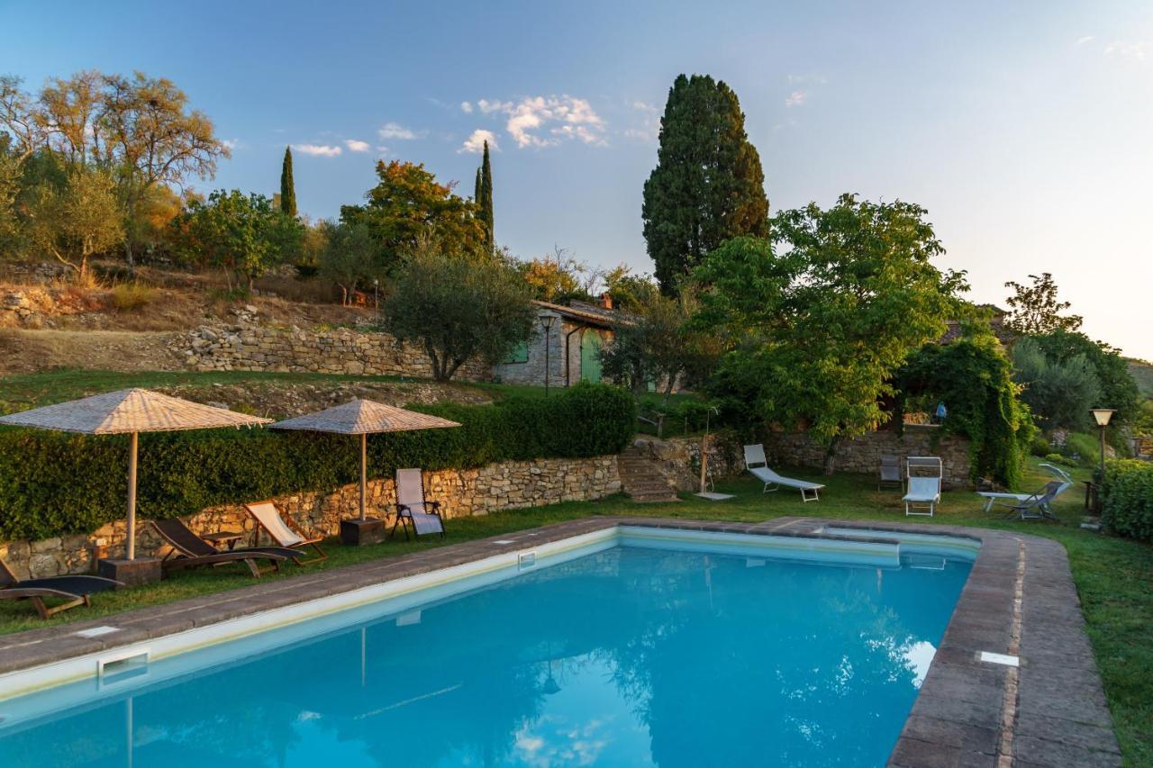 Celle Di Lecchi Nel Chianti Villa San Sano Kültér fotó