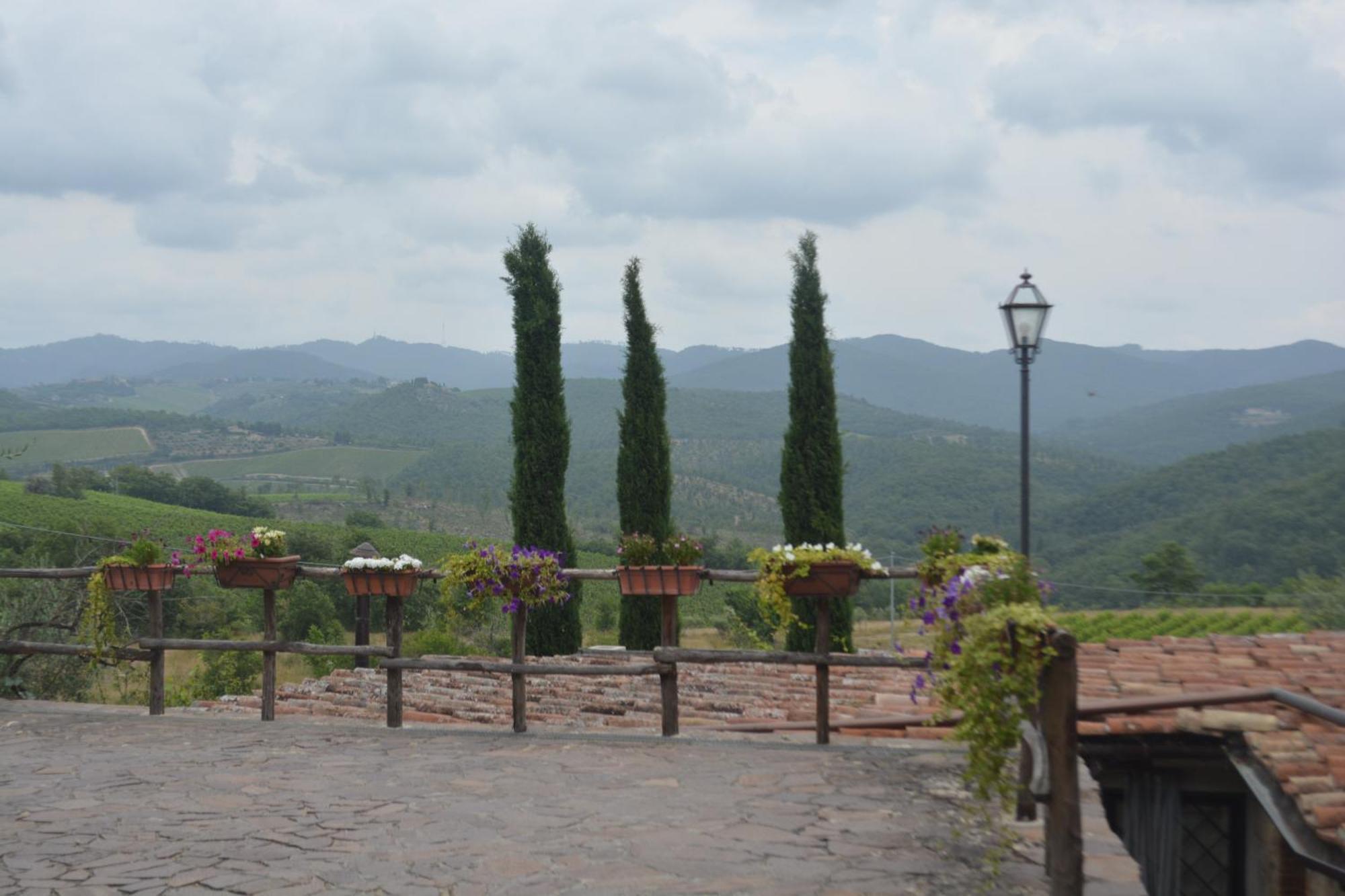 Celle Di Lecchi Nel Chianti Villa San Sano Kültér fotó