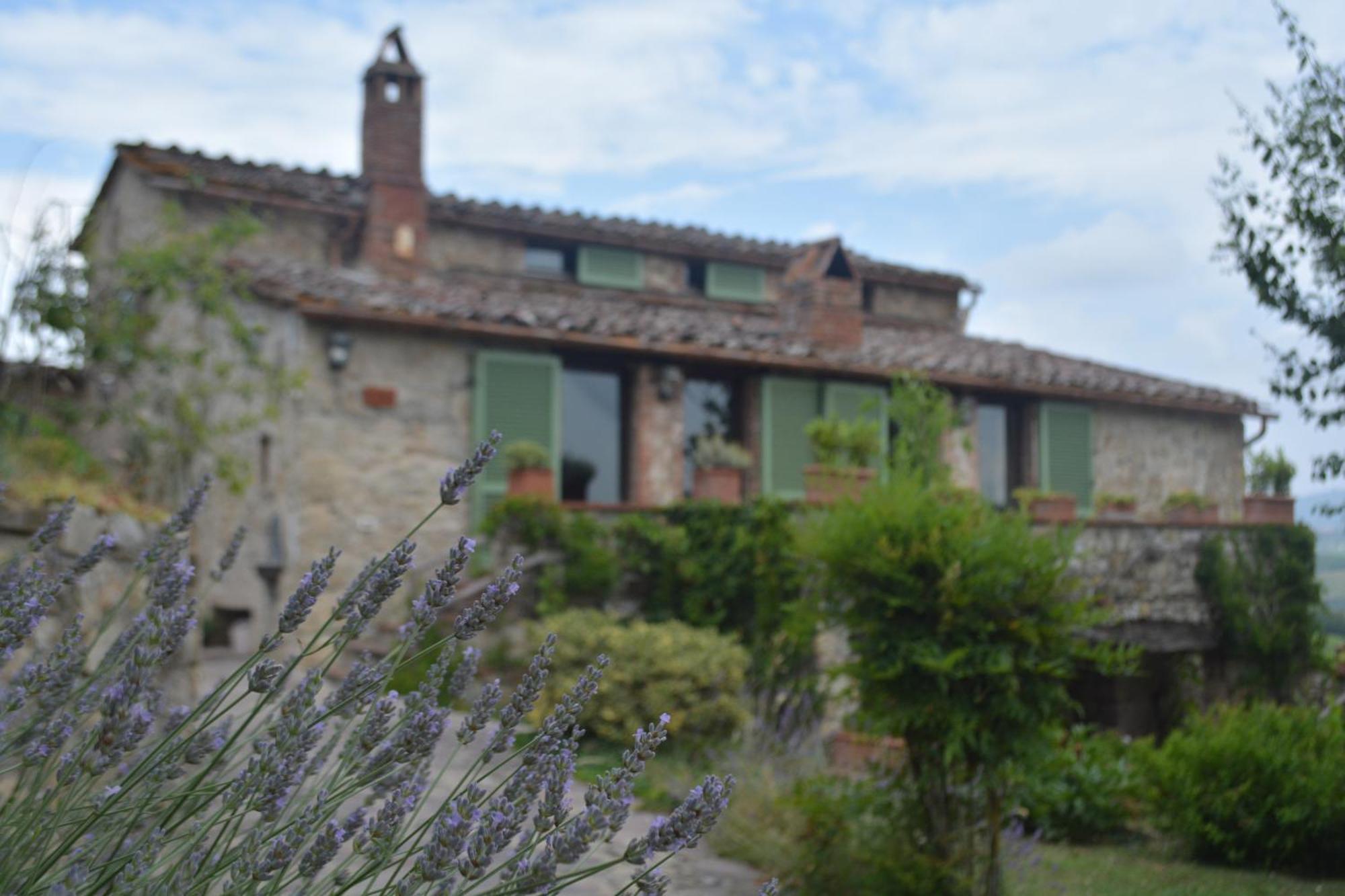 Celle Di Lecchi Nel Chianti Villa San Sano Kültér fotó