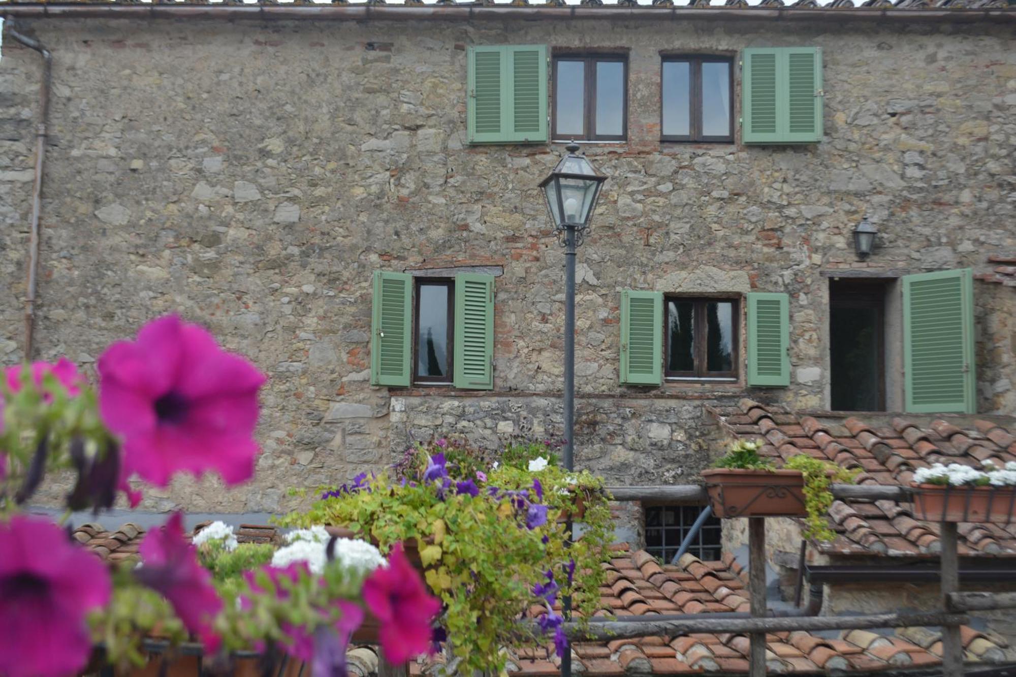 Celle Di Lecchi Nel Chianti Villa San Sano Kültér fotó