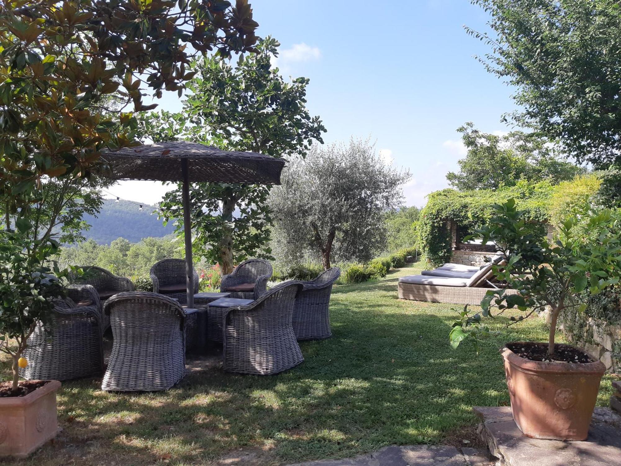 Celle Di Lecchi Nel Chianti Villa San Sano Kültér fotó